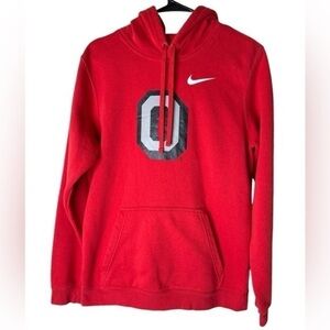 Ohio State Buckeyes Nike Vault O Club Fleece Scarlet Hoodie